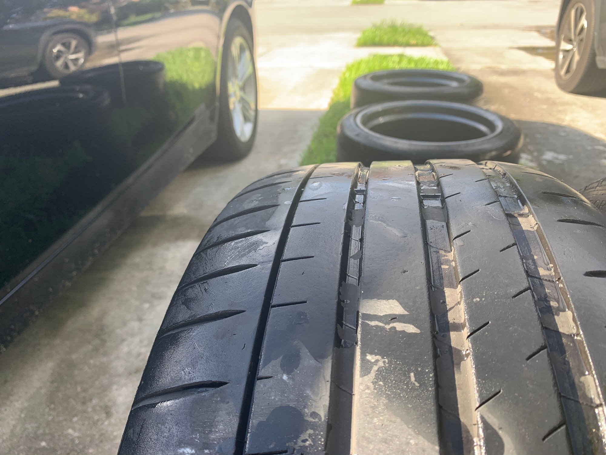 Wheels and Tires/Axles - Lexus RCF 20 Split spoke hand polished wheels Michelin pilot sport 4s - Used - Miami, FL 33193, United States