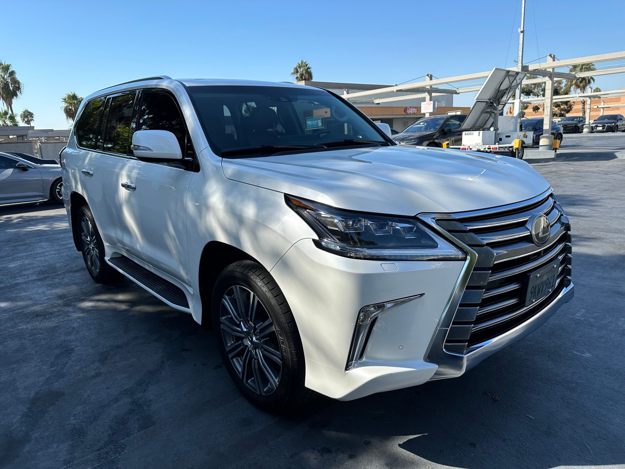 2017 Lexus LX570 - 2017 Lexus LX570 With original Japanese lights and the Ganador exhaust - Used - VIN JTJHY7AX5H4224625 - 53,000 Miles - 8 cyl - 4WD - Automatic - SUV - White - Los Angeles, CA 90028, United States