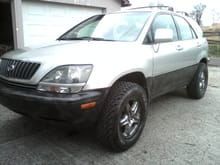 lifted rx300 with big all terrain tires 255/65/16