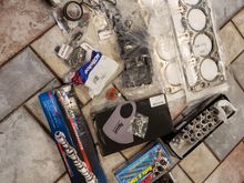 ordered gaskets, seals, and valve train upgrades from Texas Speed. 