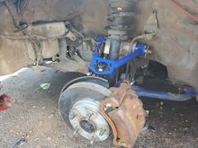 thats a brand new caliper, it rusted like this on day one. now its covered in brake dust so not as bad.