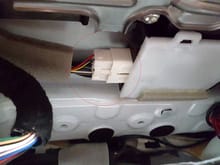 Unplug the Sliding Roof Drive Gear connector.
