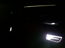 OEM illuminated door sills with puddle lights