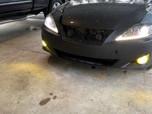 Wiring of leds finished, new hood installed.