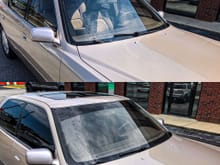 5% Visor Front windshield