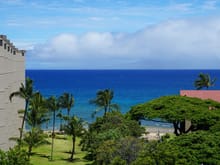 View from my condo hotel in Maui