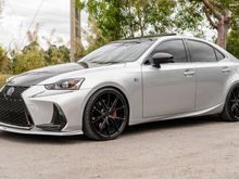 New Lexus IS 207+ front NIA splitter