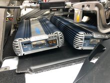 Amps will be on the battery side.  May add a cooling fan if needed.