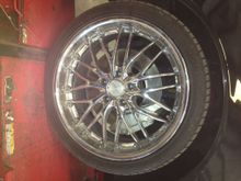 This is the front wheel.
