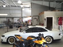 My sc and 09 zx10r ..