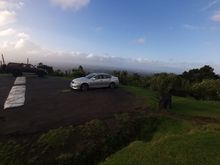 Moody weather - high above Auckland