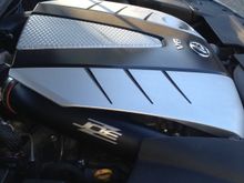 JoeZ intake installed, custom painted engine cover
