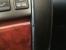 Hole in the dash