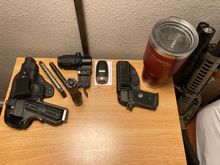 Hotel nightstand displaying my light OCD