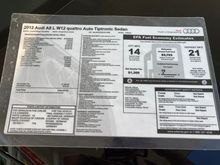 Turns out I have the original window sticker as well!