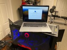 I just tap them together right? Like airdrop lol!

Main PC charged it WICKED fast, it has a 125w type C/Tbolt 5 that really interfaced great  