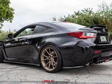 Lexus RCF Rear diffuser lip kit