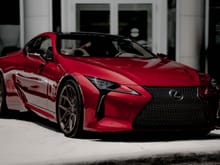 Performance pkg, red LC500