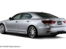 TOM's Racing Aero Under Spoiler Kit for Quad Exhaust, Lexus LS460 2013-17 F Sport