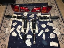 33 Stockpiling For the Winter

winter time so i just started a collection... ignore all the stickers only maybe 4 are actually on the car the main keys here are the BC BR Type coilovers and the Tail lights i prefer that look over the newer led strips