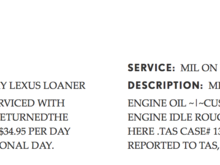 Found this on the Lexus Owner's site, so the previous owner did report that she was having problems, but I cannot find anything in the service records that says that it was ever fixed... unless this is saying they fixed it?