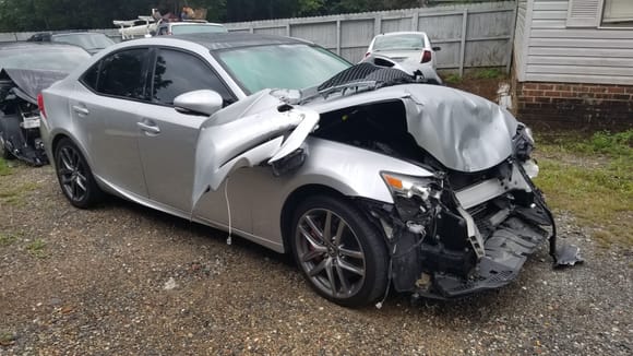 Wrecked 2014 IS350 f-sport R.I.P