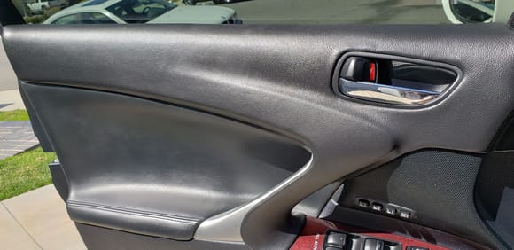 "pleather" door panels installed 06-29-2020 and still holding up great and looks awesome!