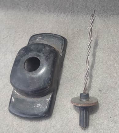 spare wheel carrier cable 2