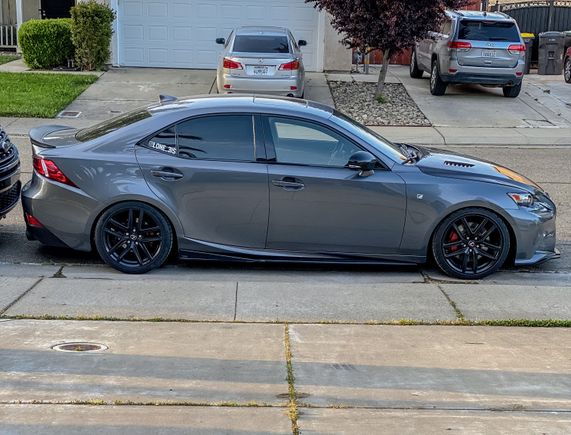 Rsr downs with 20mm rear and 25mm front 