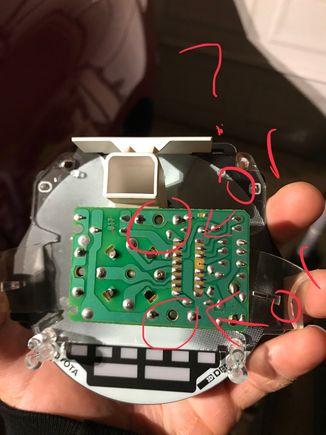 Back of TT tach -no plug insert 