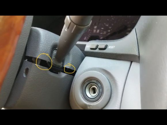 When I replaced my telescope motor I broke the little tabs getting the bottom cover off the steering wheel because i put the pry tool on top of them . Be carful where you stick your pry tool. 