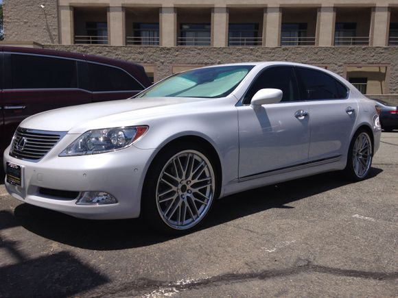 After I brought it and tinted the windows.