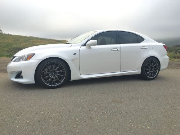 What they looked like on my ISF