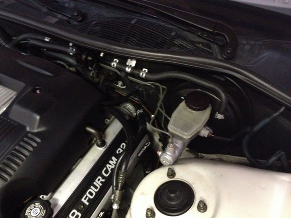 Location of LOW side nipple