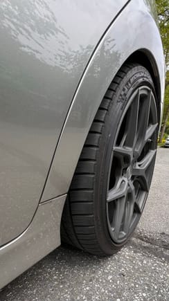 sticky tires help for sure