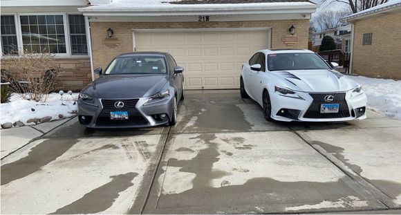 First day next to my brothers Ultra White