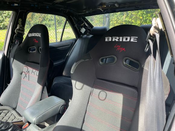 These are the replica Bride Low Max seats, which are both adjustable and comfortable