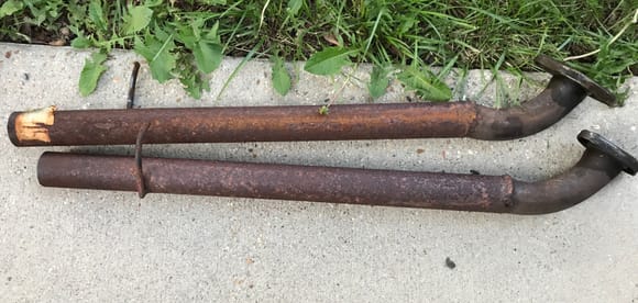 Crappy rusted pipes