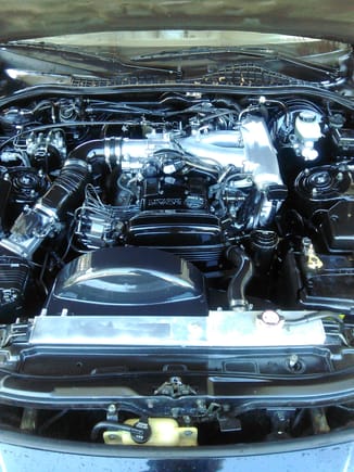 Engine bay of current sc3