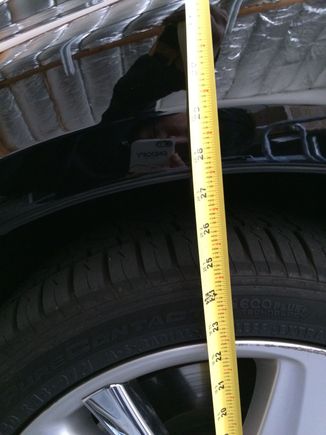 Driver Front 27.5 inches