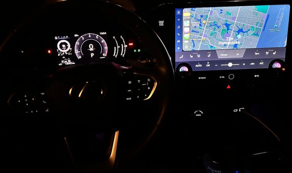 8 inch with the boost gauge 