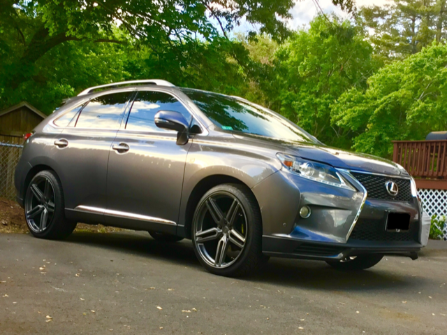 Exterior Body Parts - RX F-SPORT Front spoiler from Japan CF - Used - 2013 to 2015 Lexus RX350 - 2013 to 2015 Lexus RX450h - Bedford, MA 01730, United States