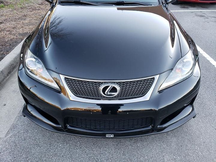 Exterior Body Parts - TOM'S carbon front lip Lexus ISF - Used - 2008 to 2014 Lexus IS F - Wilmington, NC 28411, United States