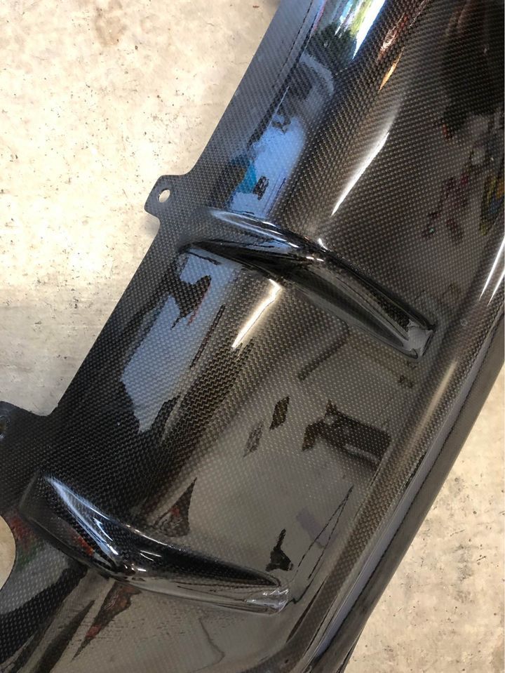 Exterior Body Parts - TOM'S V1 CF Rear Diffuser for IS F for sale - Used - 2008 to 2014 Lexus IS F - Chula Vista, CA 91911, United States