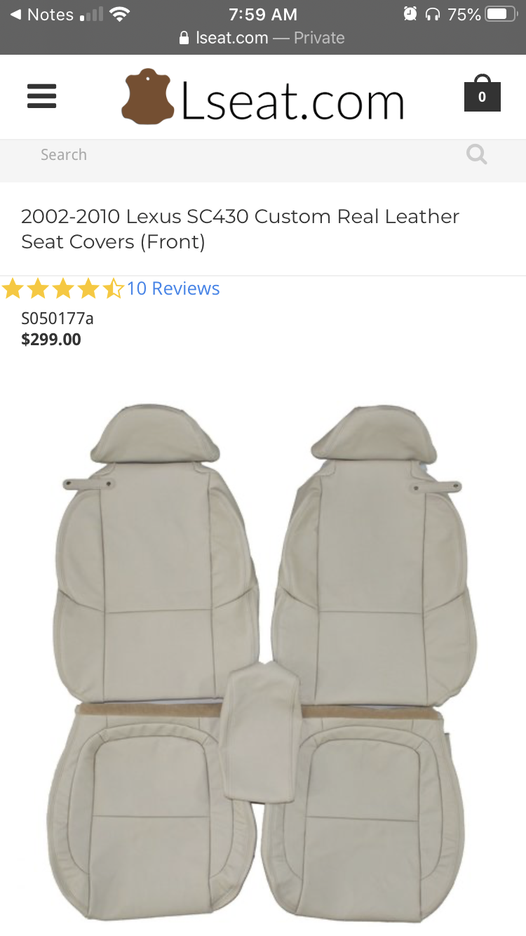 Leather seat - repair OEM seat or replace w/ Lseat?