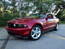 2011 Candy Red Mustang GT