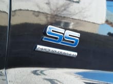 ss with blue inlay