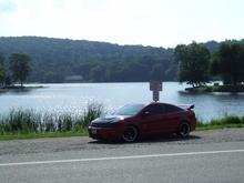 down by the lake