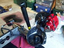 complete hub and brake1