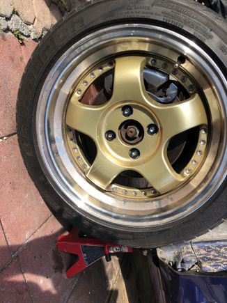 New wheel an nuts